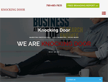 Tablet Screenshot of knockingdoor.com